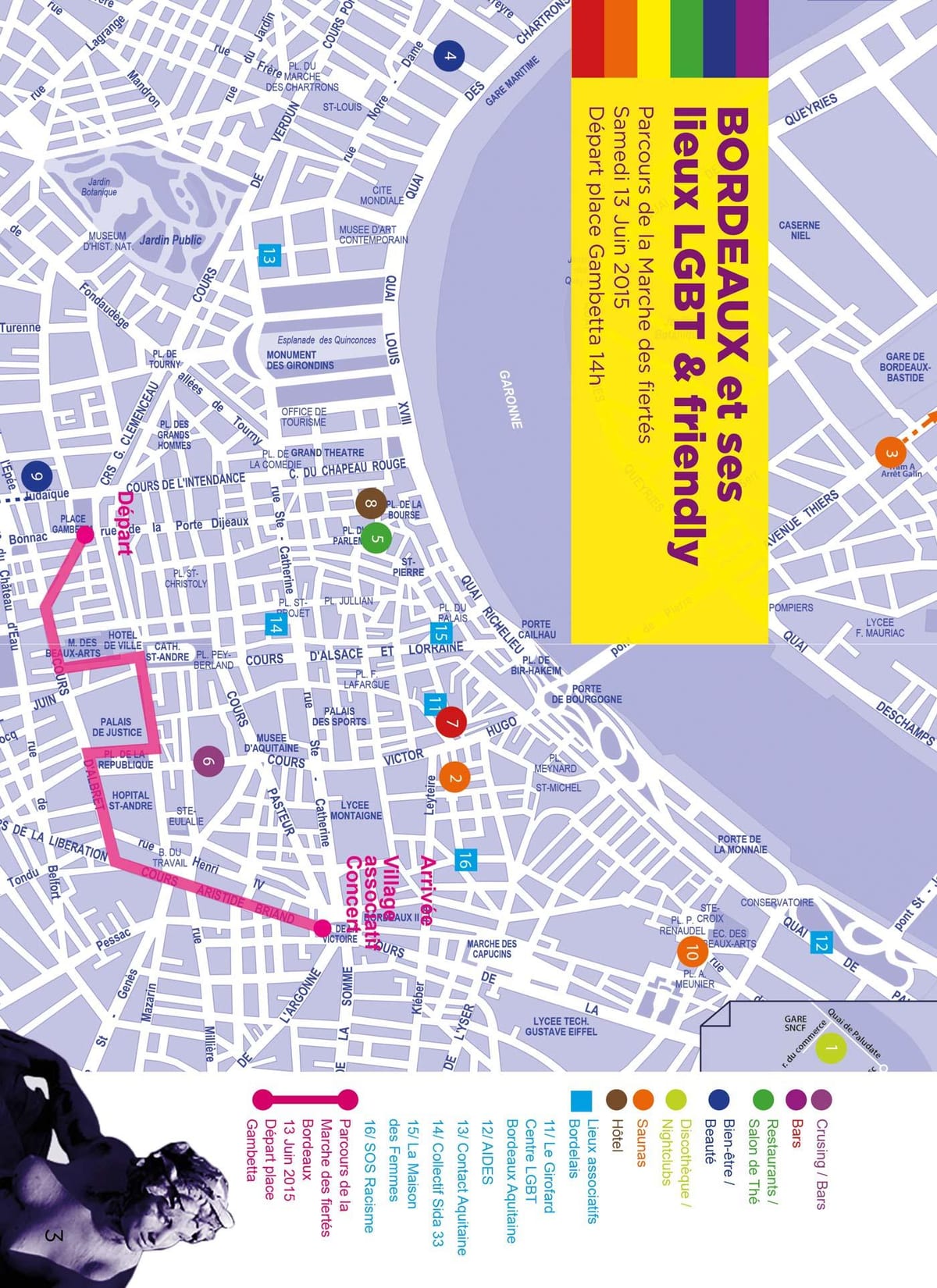 Bordeaux eşcinsel harita