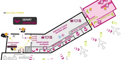 Bordeaux salonu haritası 
